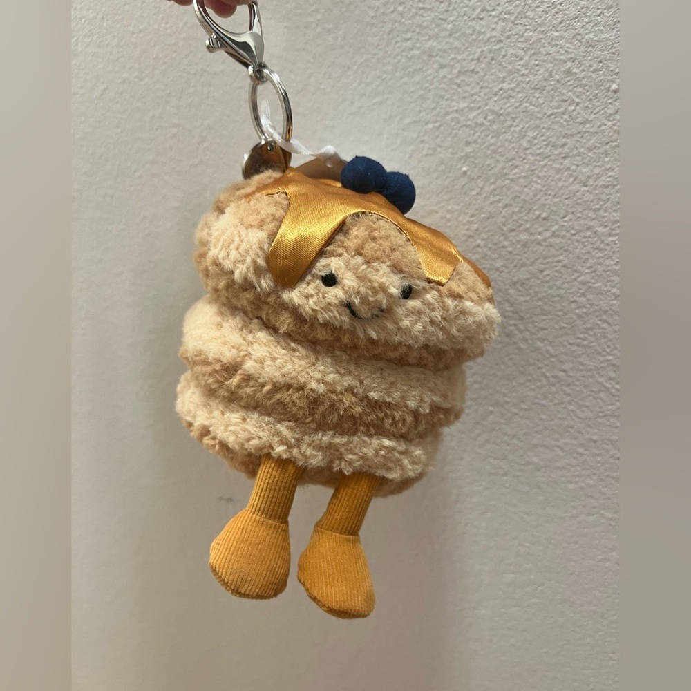 Jellycat Amuseables Fran Pancakes Bag CharmFAO Schwarz Diner Exclusive - Picture 5 of 5